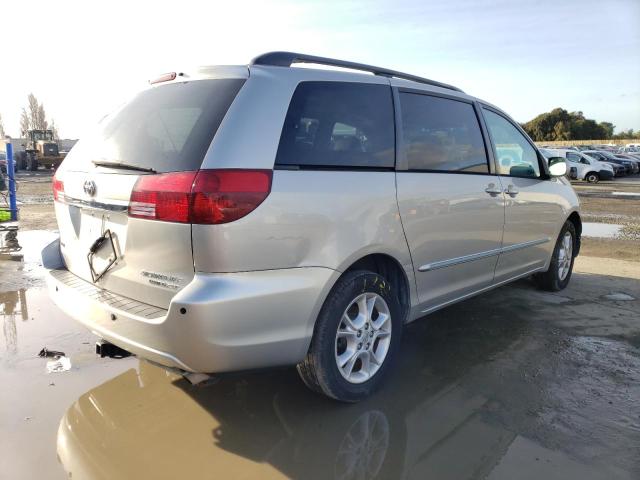 5TDBA22C34S022117 - 2004 TOYOTA SIENNA XLE SILVER photo 3