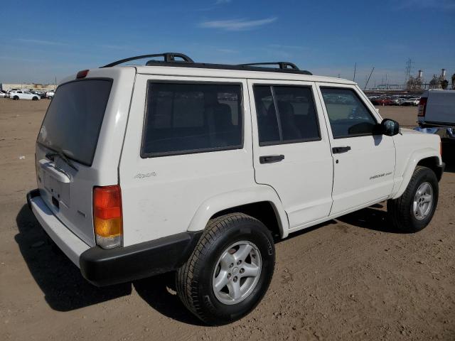 1J4FF48S11L530462 - 2001 JEEP CHEROKEE SPORT WHITE photo 3