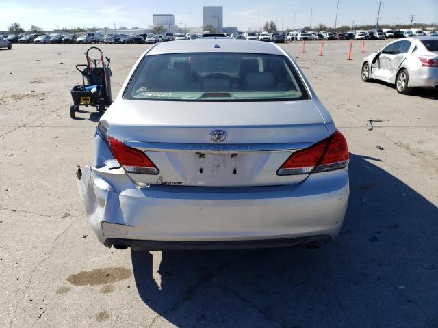 4T1BK3DBXBU409694 - 2011 TOYOTA AVALON BASE SILVER photo 6