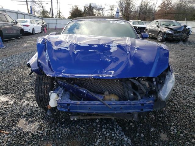 1FATP8UHXF5347974 - 2015 FORD MUSTANG BLUE photo 5