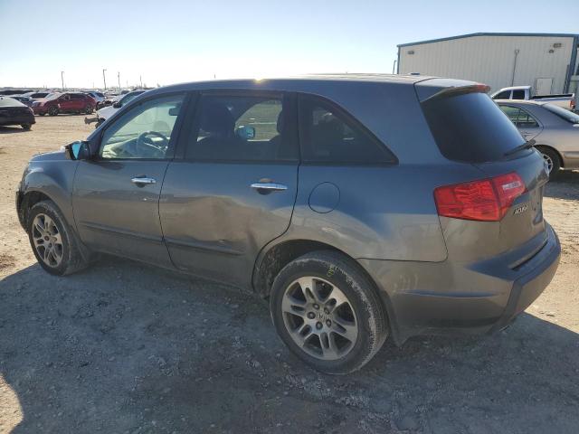 2HNYD28218H530813 - 2008 ACURA MDX GRAY photo 2