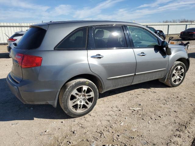 2HNYD28218H530813 - 2008 ACURA MDX GRAY photo 3