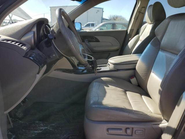 2HNYD28218H530813 - 2008 ACURA MDX GRAY photo 7