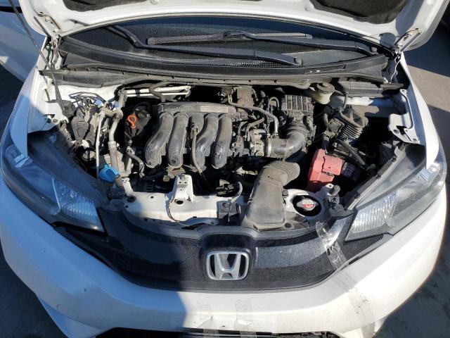 3HGGK5H56FM761306 - 2015 HONDA FIT LX WHITE photo 11