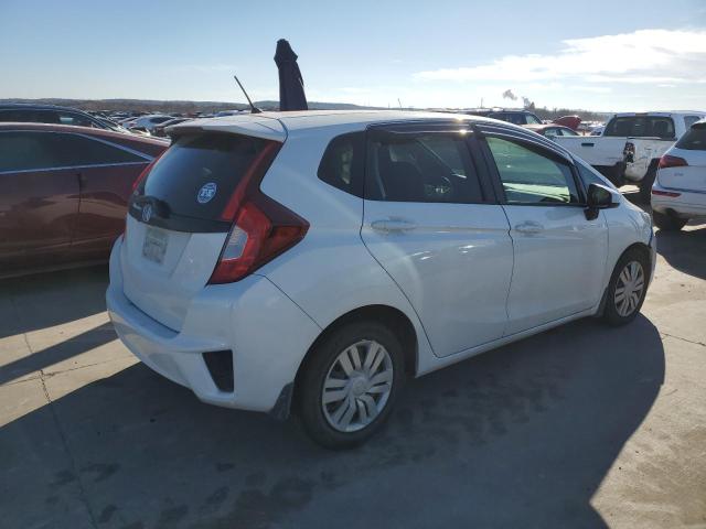 3HGGK5H56FM761306 - 2015 HONDA FIT LX WHITE photo 3