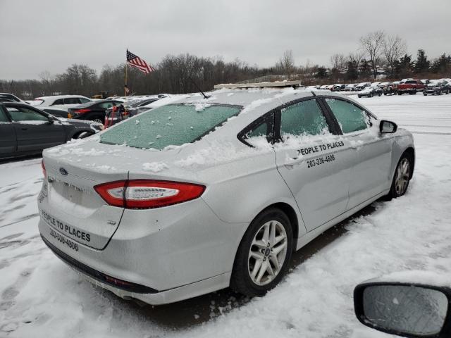 3FA6P0H75DR274328 - 2013 FORD FUSION SE SILVER photo 3