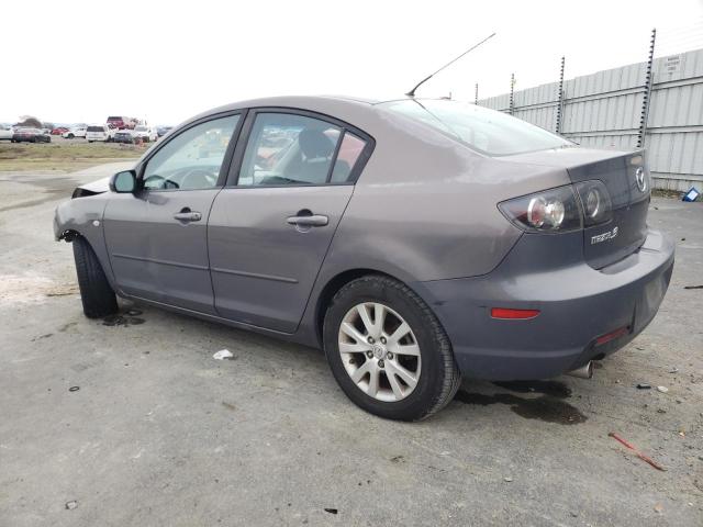 JM1BK12G181836425 - 2008 MAZDA 3 I GRAY photo 2