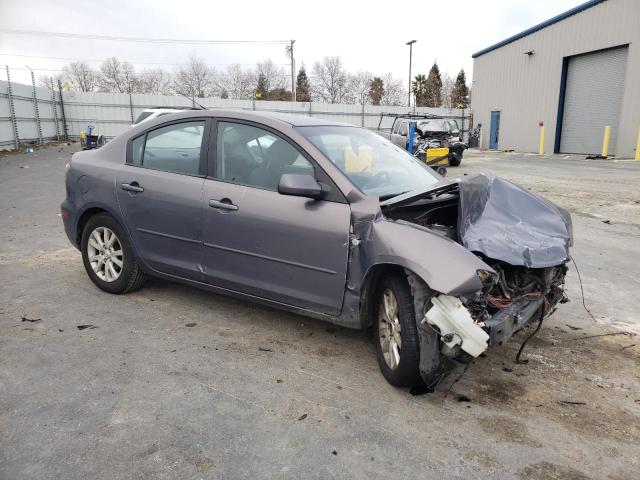 JM1BK12G181836425 - 2008 MAZDA 3 I GRAY photo 4