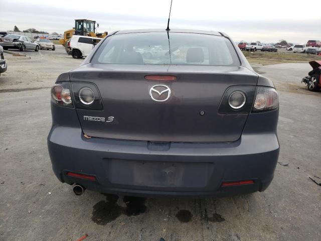 JM1BK12G181836425 - 2008 MAZDA 3 I GRAY photo 6