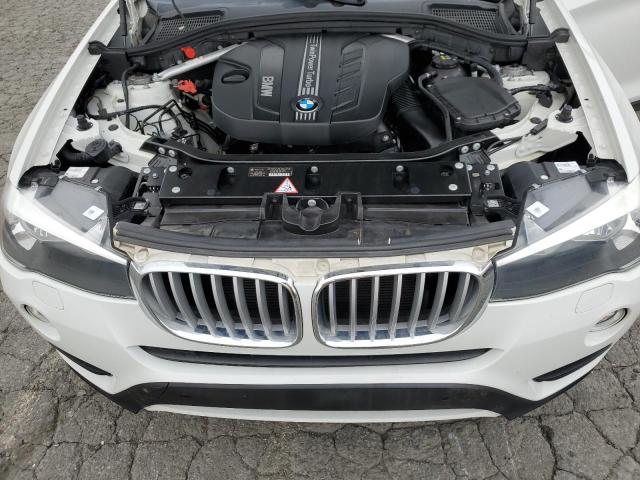 5UXWY3C57F0E96825 - 2015 BMW X3 XDRIVE28D WHITE photo 11