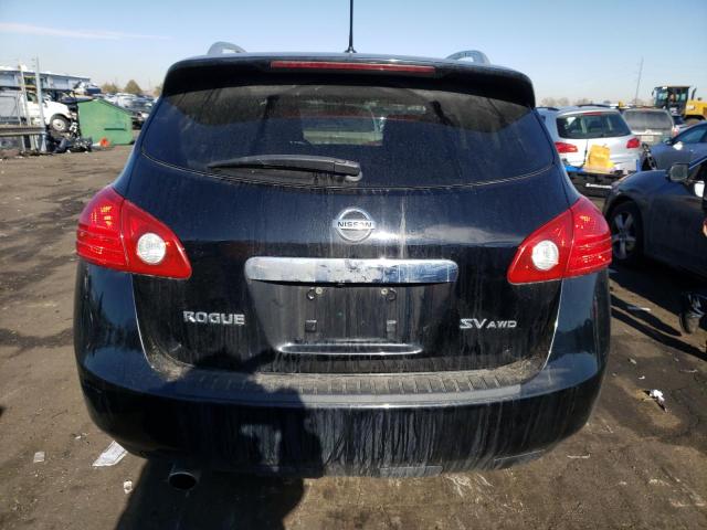 JN8AS5MV3DW628949 - 2013 NISSAN ROGUE S BLACK photo 6