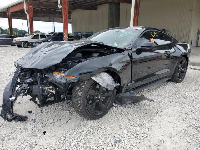 1FA6P8TH1M5138246 - 2021 FORD MUSTANG BLACK photo 1