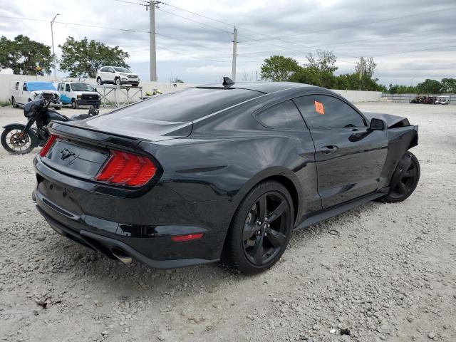 1FA6P8TH1M5138246 - 2021 FORD MUSTANG BLACK photo 3