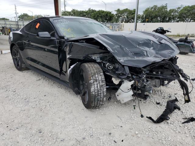 1FA6P8TH1M5138246 - 2021 FORD MUSTANG BLACK photo 4