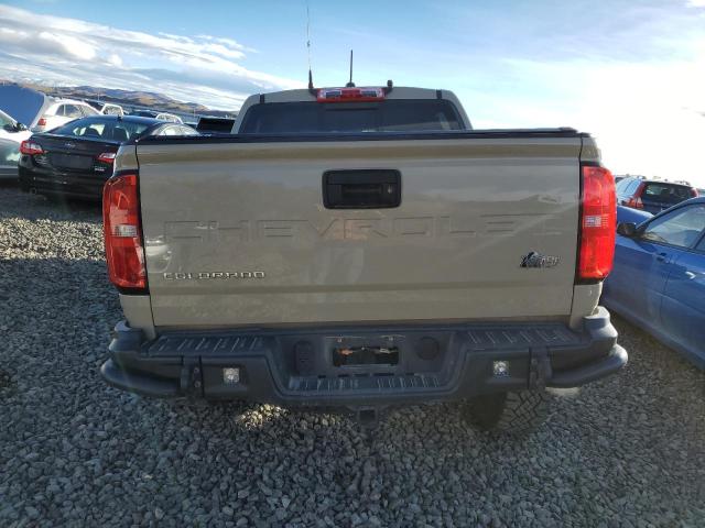 1GCGTEEN7N1195166 - 2022 CHEVROLET COLORADO ZR2 TAN photo 6