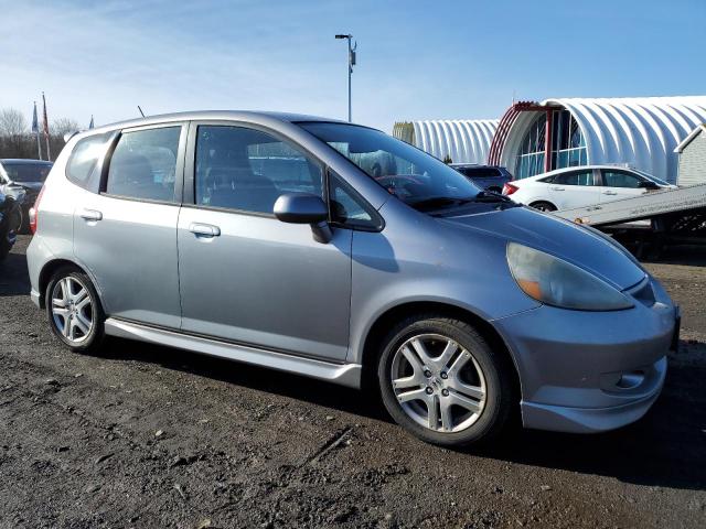 JHMGD386X7S014045 - 2007 HONDA FIT S 银色 照片 4