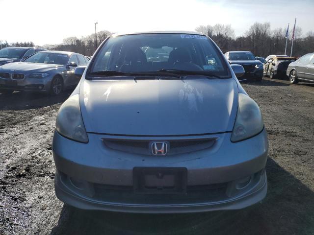 JHMGD386X7S014045 - 2007 HONDA FIT S 银色 照片 5