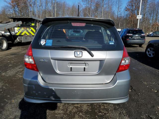 JHMGD386X7S014045 - 2007 HONDA FIT S 银色 照片 6