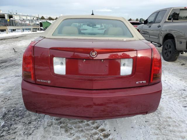 1G6DP577270105617 - 2007 CADILLAC CTS HI FEATURE V6 MAROON photo 6