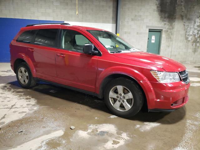 3C4PDCAB2JT447308 - 2018 DODGE JOURNEY SE RED photo 4