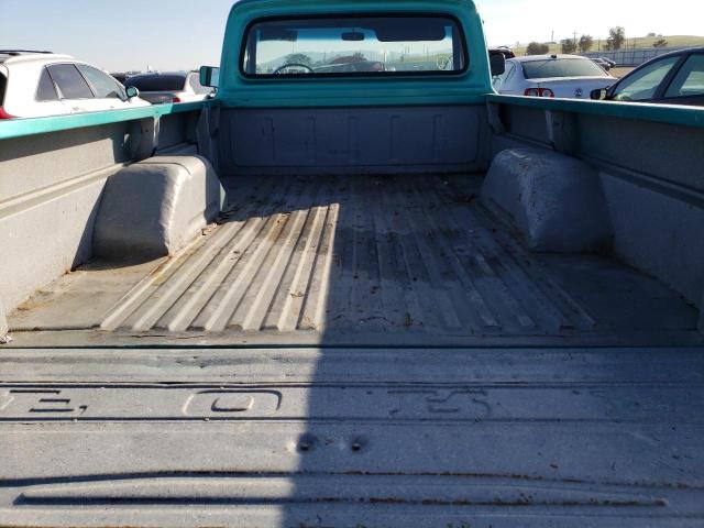 F10YRD70703 - 1968 FORD F-100 TURQUOISE photo 10