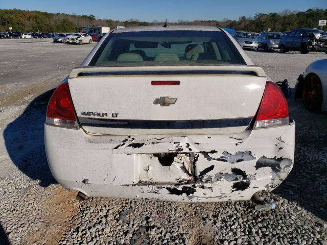 2G1WC581169121297 - 2006 CHEVROLET IMPALA LT WHITE photo 6