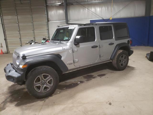 1C4HJXDG0JW143366 - 2018 JEEP WRANGLER U SPORT Silber Foto 1