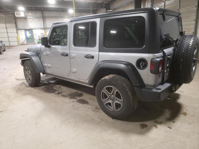 1C4HJXDG0JW143366 - 2018 JEEP WRANGLER U SPORT Silber Foto 2