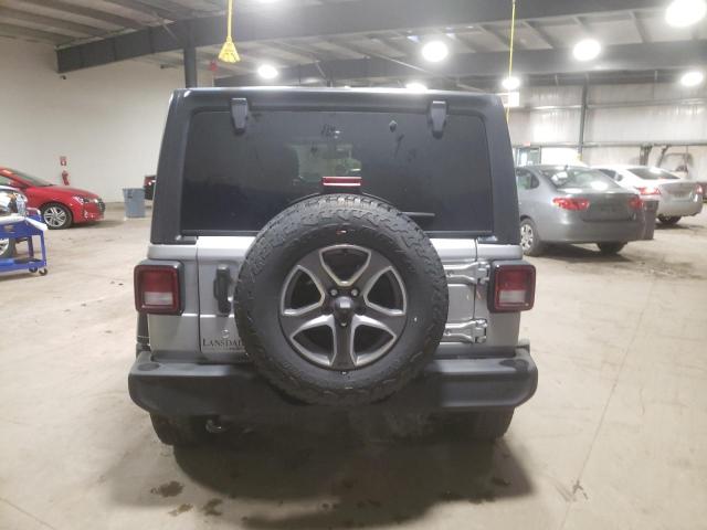 1C4HJXDG0JW143366 - 2018 JEEP WRANGLER U SPORT Silber Foto 6