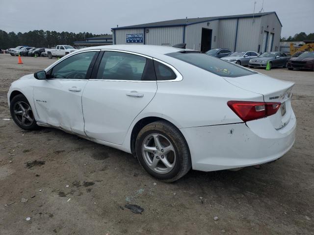 1G1ZB5ST7HF206116 - 2017 CHEVROLET MALIBU LS WHITE photo 2