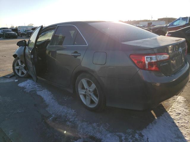 4T1BF1FK5DU214773 - 2013 TOYOTA CAMRY L GRAY photo 2