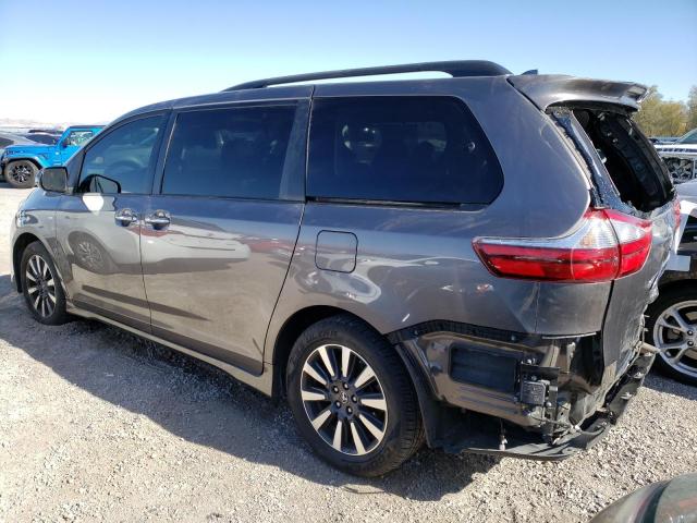 5TDDZ3DC0KS215018 - 2019 TOYOTA SIENNA XLE CHARCOAL photo 2