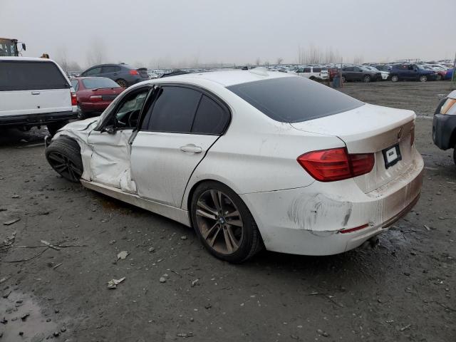 WBA3C1C5XEK107244 - 2014 BMW 328 I SULEV WHITE photo 2