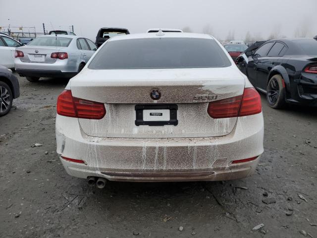 WBA3C1C5XEK107244 - 2014 BMW 328 I SULEV WHITE photo 6