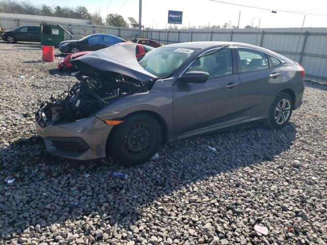 2HGFC2F53JH576387 - 2018 HONDA CIVIC LX GRAY photo 1