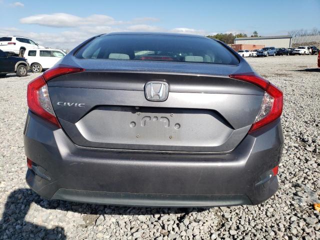 2HGFC2F53JH576387 - 2018 HONDA CIVIC LX GRAY photo 6