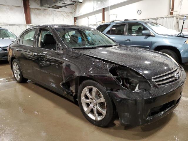 JNKCV51F96M603687 - 2006 INFINITI G35 BLACK photo 4