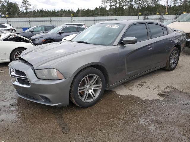 2C3CDXHG4CH121985 - 2012 DODGE CHARGER SXT GRAY photo 1