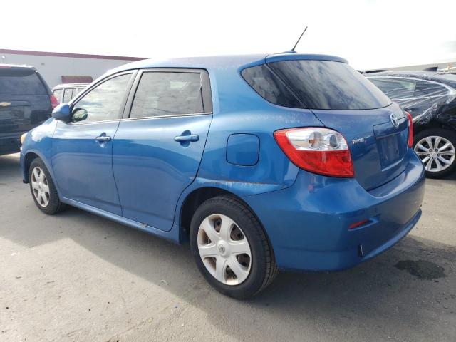 2T1KU40EX9C043280 - 2009 TOYOTA COROLLA MA BLUE photo 2