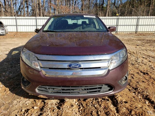 3FAHP0HAXCR440930 - 2012 FORD FUSION SE BURGUNDY photo 5