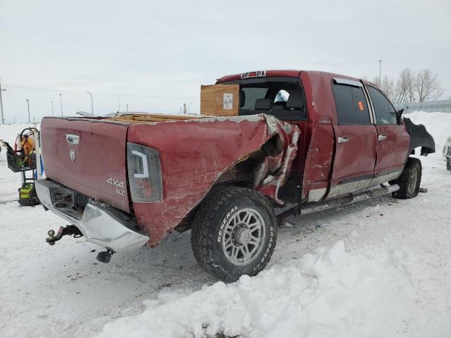 3D7KS19D17G719476 - 2007 DODGE RAM 1500 MAROON photo 3