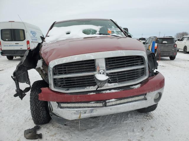 3D7KS19D17G719476 - 2007 DODGE RAM 1500 MAROON photo 5