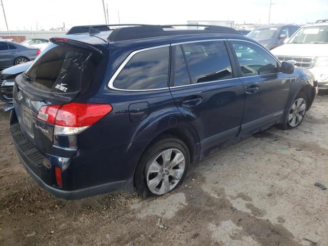 4S4BRCKC8C3292910 - 2012 SUBARU OUTBACK 2.5I LIMITED BLUE photo 3