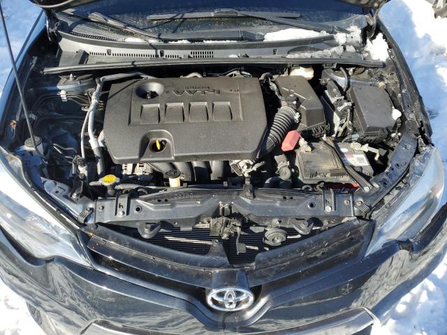 2T1BURHE7GC522089 - 2016 TOYOTA COROLLA L BLACK photo 11