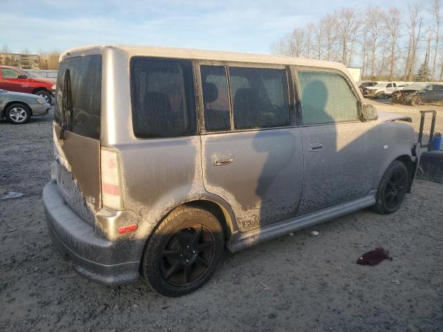 JTLKT324550193341 - 2005 TOYOTA SCION XB SILVER photo 3