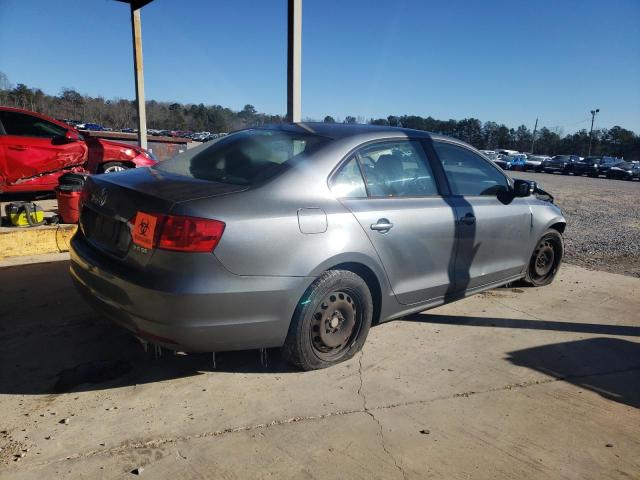 3VWDP7AJ7CM398528 - 2012 VOLKSWAGEN JETTA SE GRAY photo 3