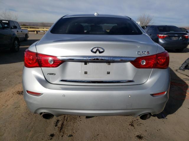 JN1BV7AR8EM699705 - 2014 INFINITI Q50 BASE SILVER photo 6