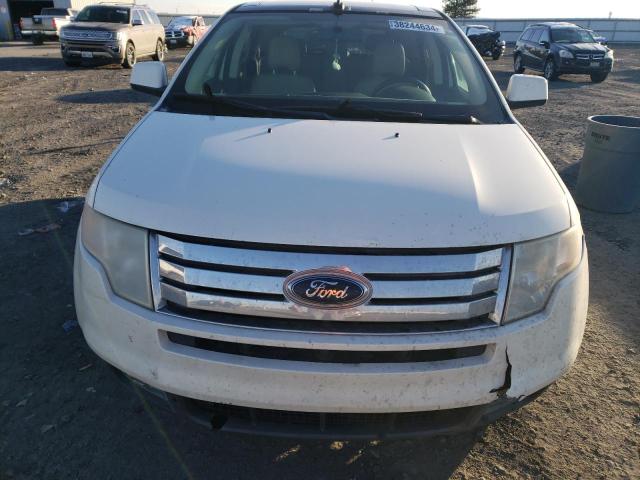 2FMDK38C28BB27351 - 2008 FORD EDGE SEL WHITE photo 5