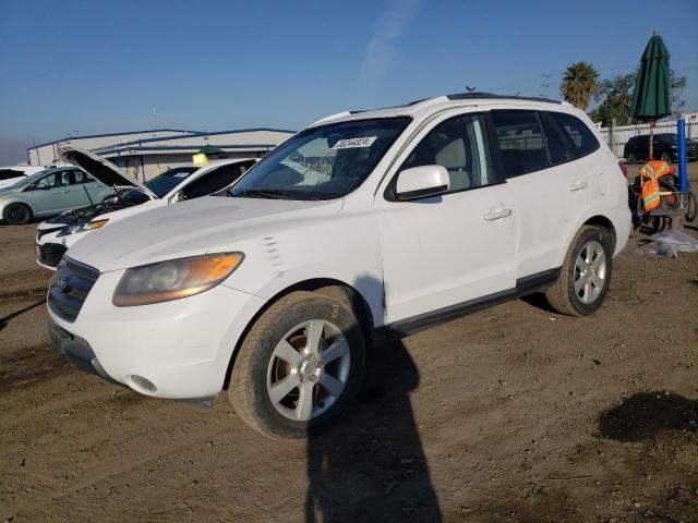 5NMSH73E58H147427 - 2008 HYUNDAI SANTA FE SE WHITE photo 1