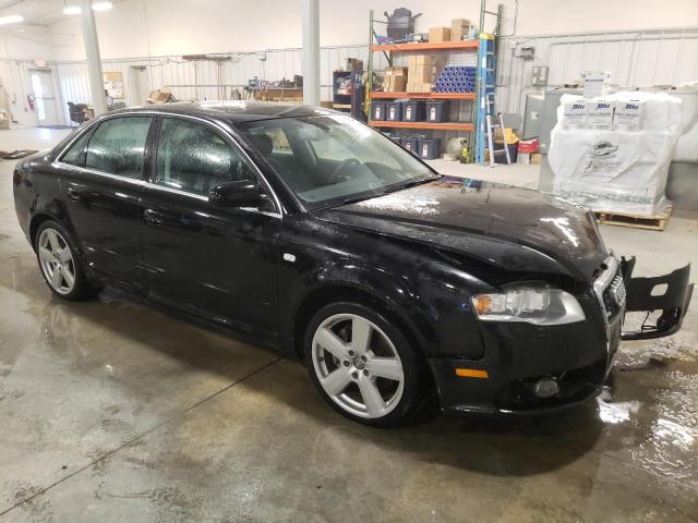 WAUDH78E38A156331 - 2008 AUDI A4 3.2 QUATTRO BLACK photo 4